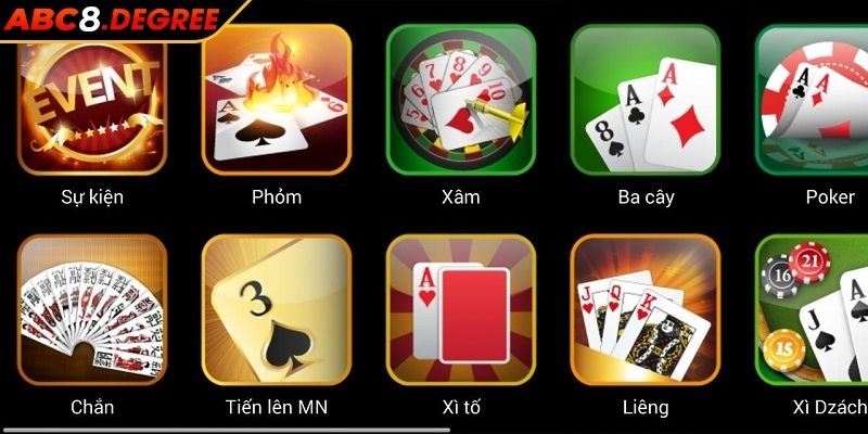 Game Bài KM ABC8 - Địa Chỉ Game Đổi Thưởng Hàng Đầu Giới thiệu về sảnh game bài KM ABC8
